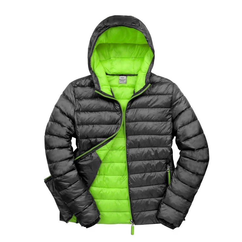 Mens Snow Bird Hooded Jacket
