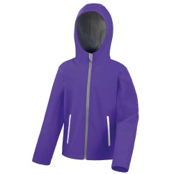 Junior Hooded Soft Shell Jacket