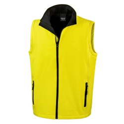 Softshell bodywarmer stampabile