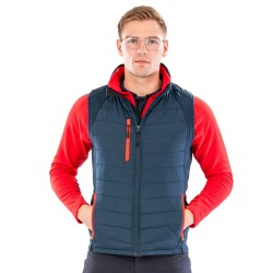 Black Compass Padded Softshell Gilet