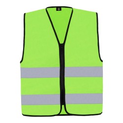 Korntex Safety Vest with Zipper   Cologne